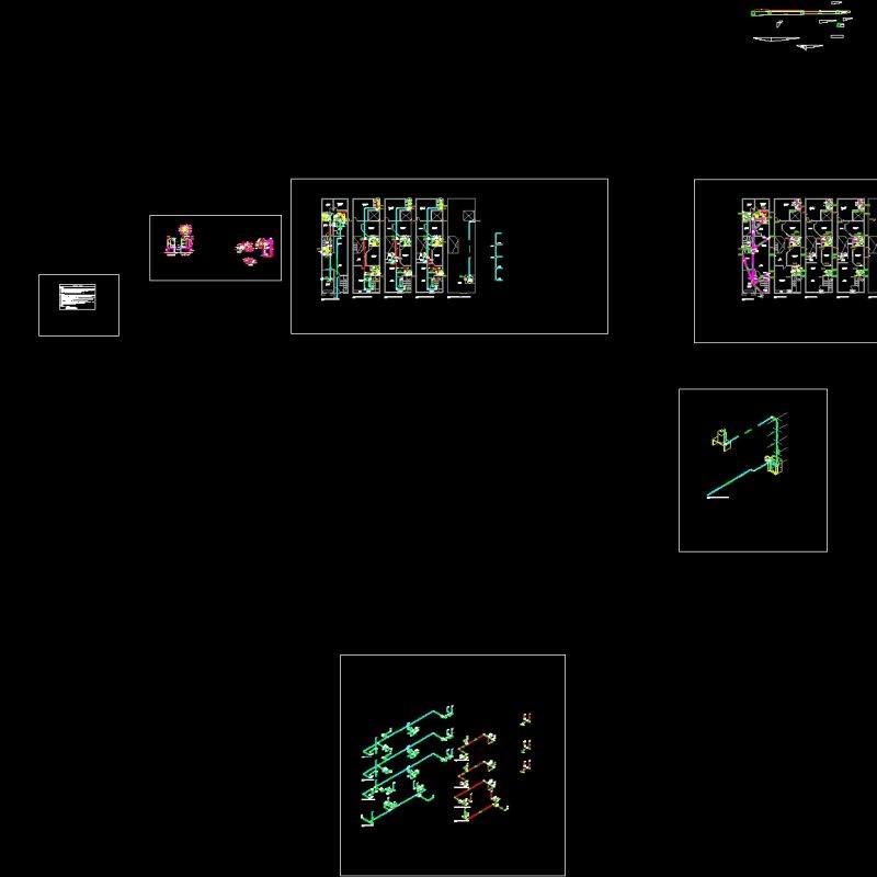 Sanitary Facilities Housing DWG Detail for AutoCAD • Designs CAD