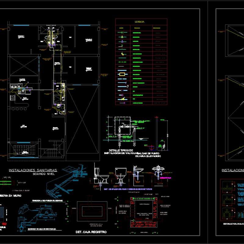 Sanitary Sanitary DWG Plan for AutoCAD • Designs CAD