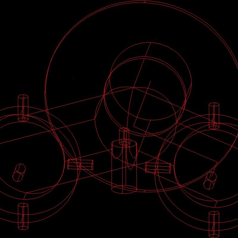 Siamese Valve 3d Dwg Model For Autocad • Designs Cad 4966