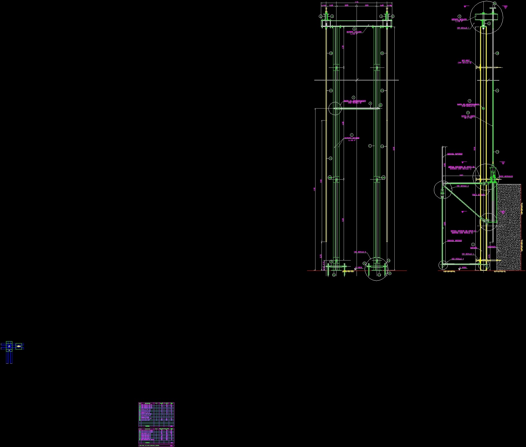 Slide Shorings DWG Block for AutoCAD • Designs CAD