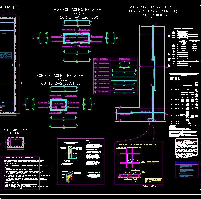 Structural Buried Tank DWG Block for AutoCAD • Designs CAD