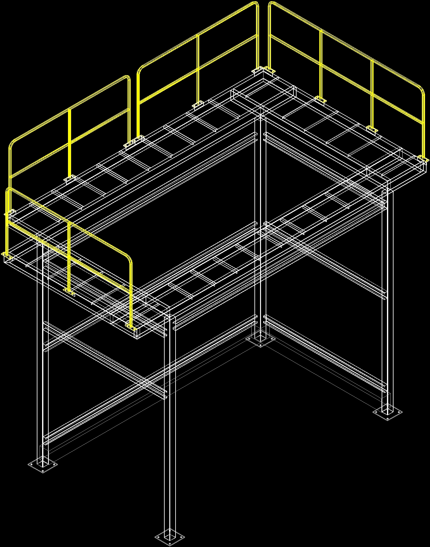 Structure Water Cooler Chiller 3D DWG Model for AutoCAD • Designs CAD