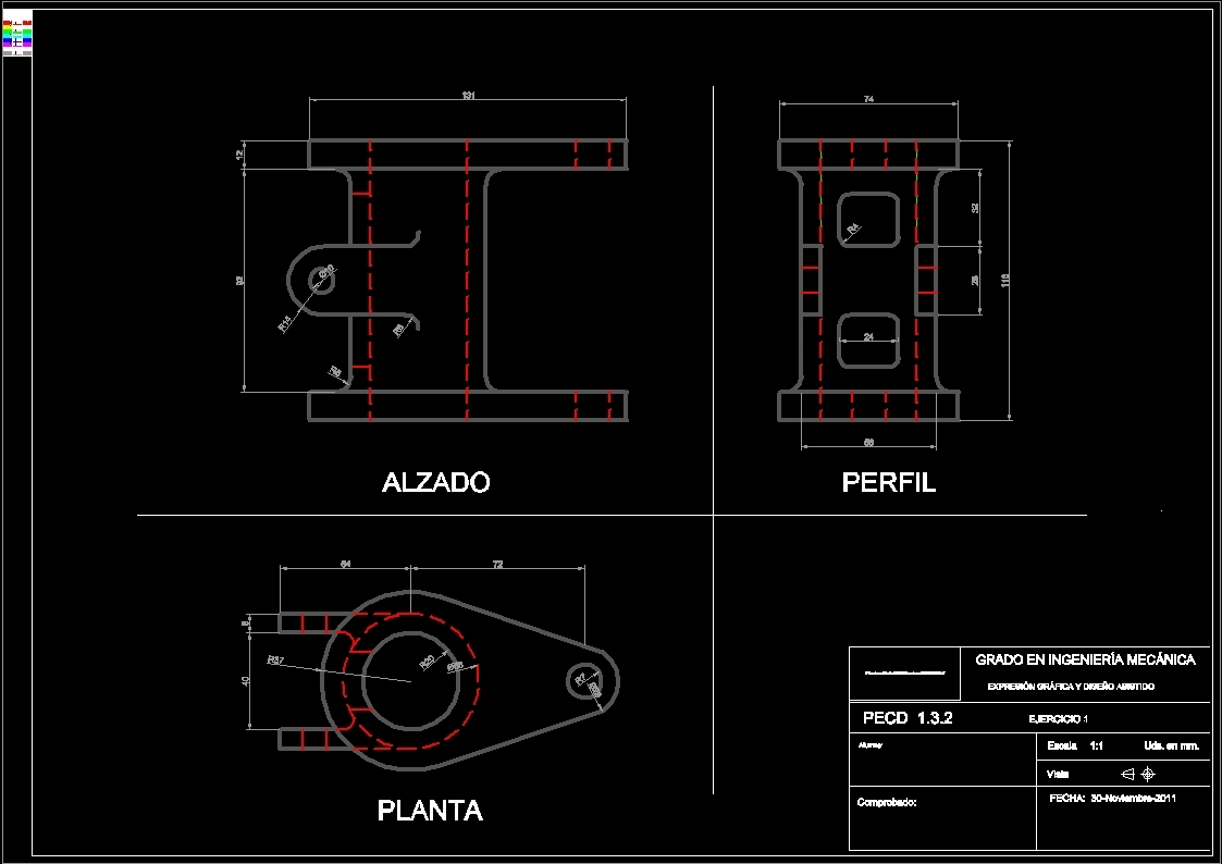 Подрозетник чертеж dwg