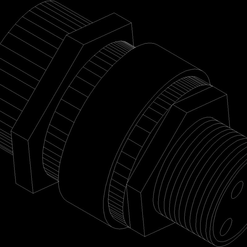 Tcmx Cable Fitting DWG Block for AutoCAD • Designs CAD