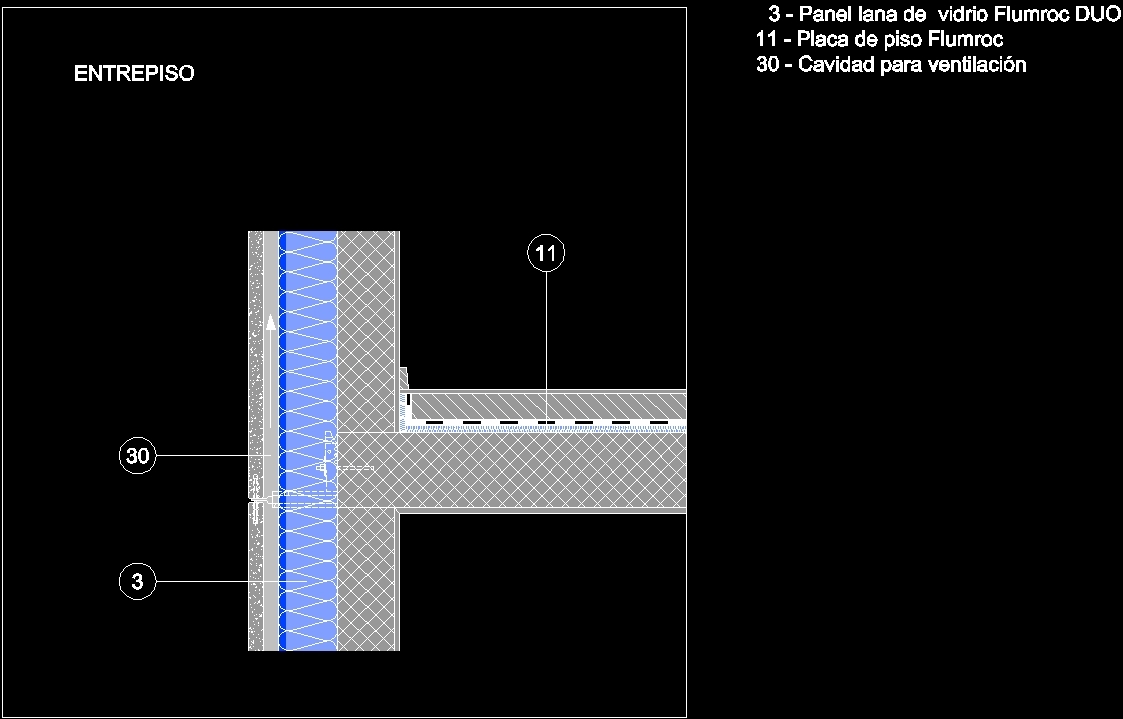 Thermal Insulations Walls And Floors DWG Detail for AutoCAD • Designs CAD