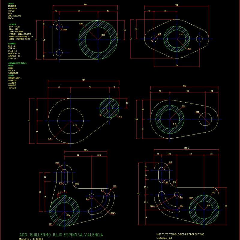 Use Of Basic Commands DWG Block for AutoCAD • Designs CAD