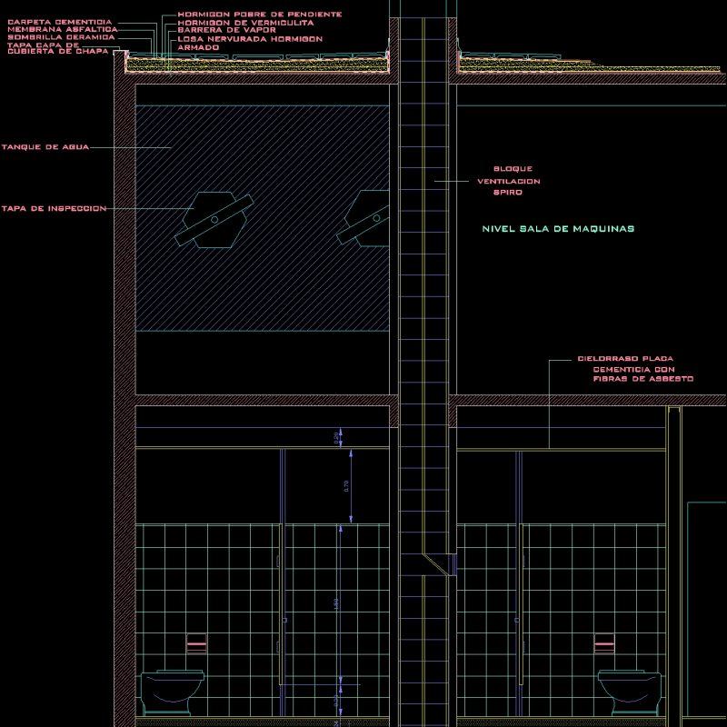 Ventilation Bathroom By Spyro Conduit DWG Section for AutoCAD • Designs CAD
