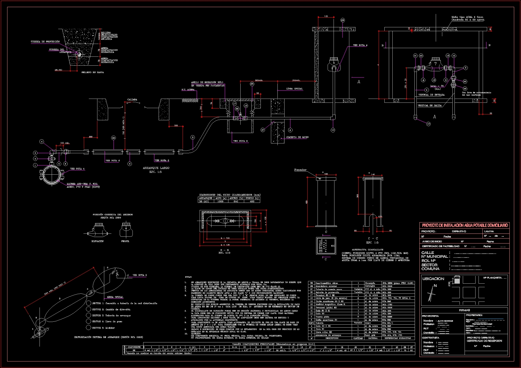 Water Meter DWG Plan For AutoCAD DesignsCAD