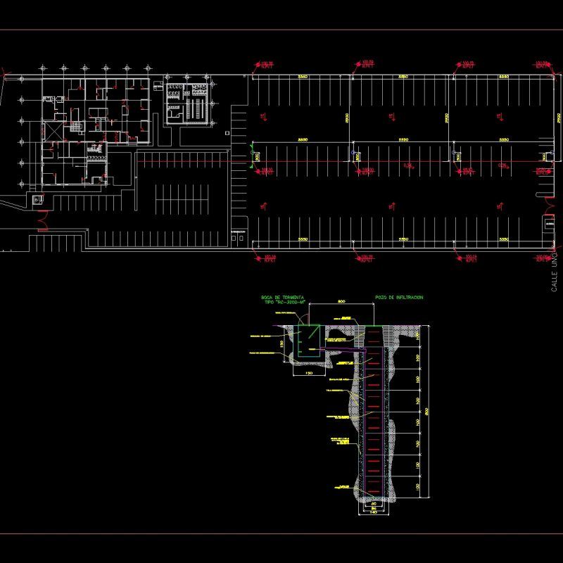 Absorbing Well - Details DWG Detail for AutoCAD • Designs CAD