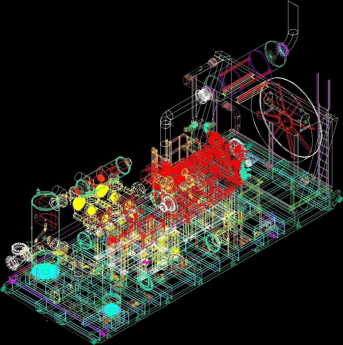 Air Compressor Autocad Dwg