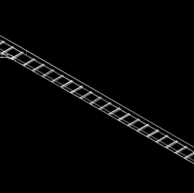 Aluminum Cable Tray Power And Voice DWG Block for AutoCAD • Designs CAD