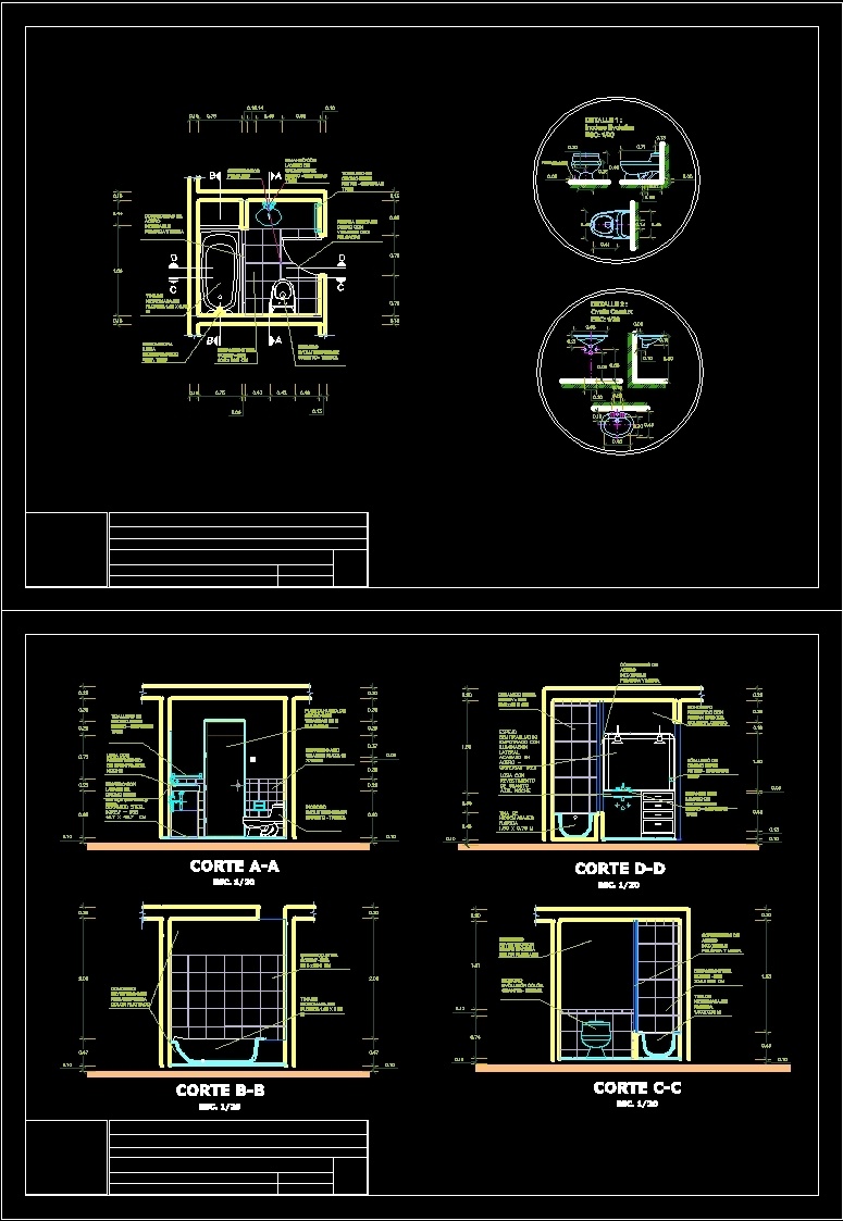 Bath DWG Detail for AutoCAD • Designs CAD