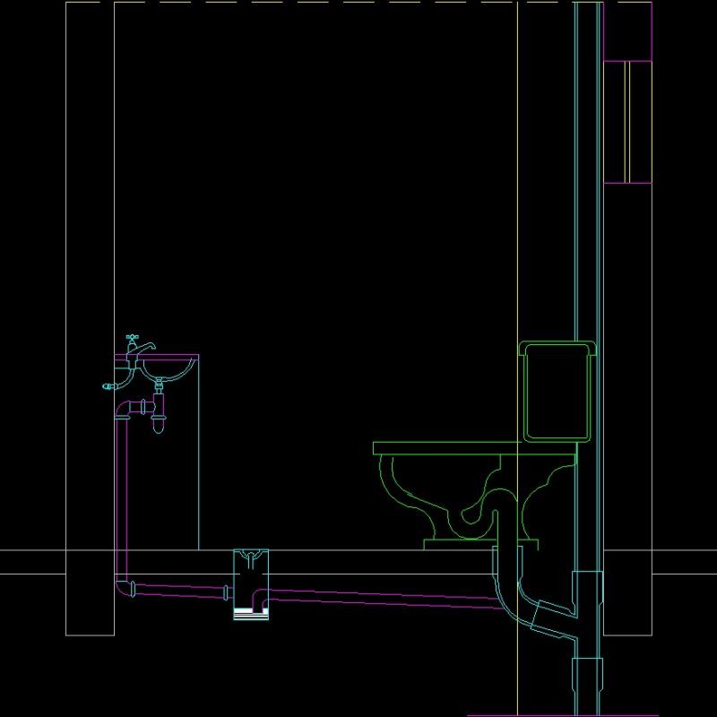 Bathroom Equipment DWG Block for AutoCAD • Designs CAD