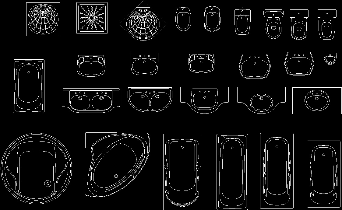 Чертежи сантехники dwg