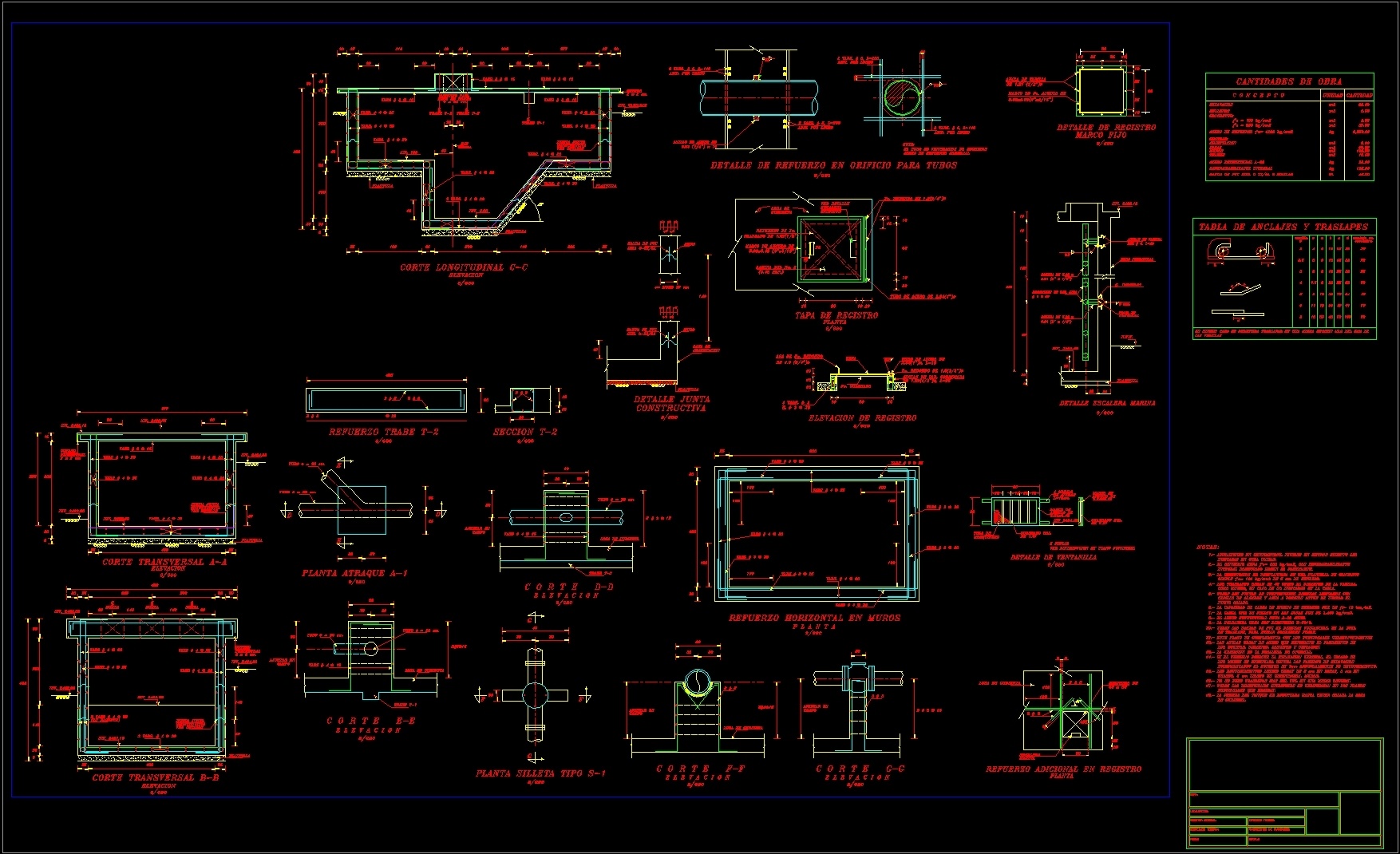 Carcamo Booster DWG Detail for AutoCAD • Designs CAD