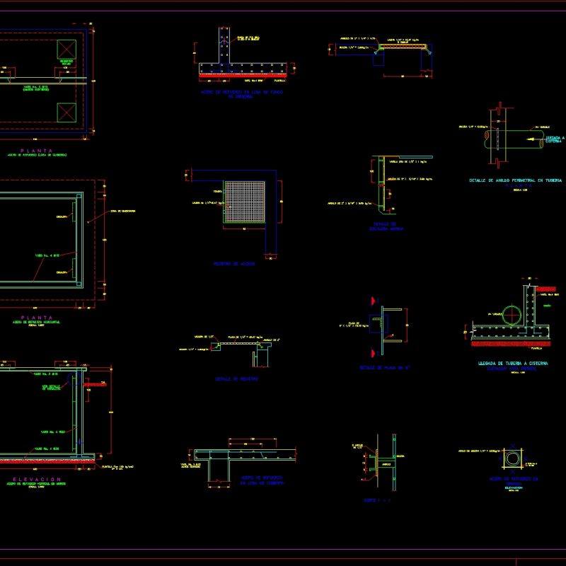 Cistern DWG Plan for AutoCAD • Designs CAD