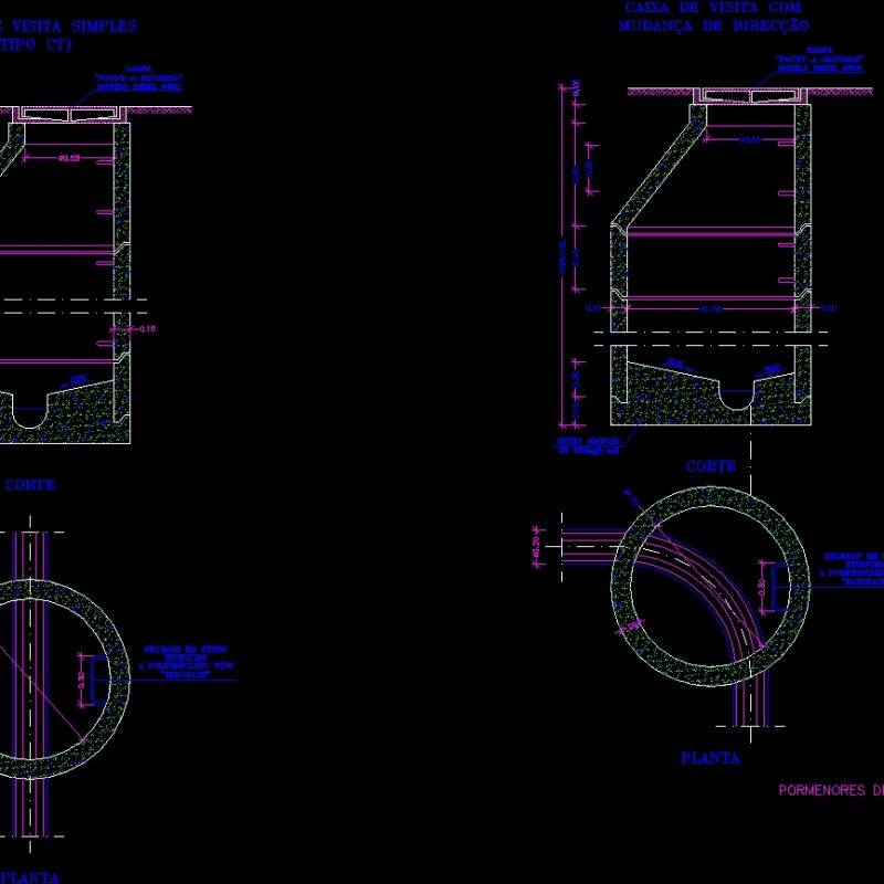 Detail Of Manhole DWG Detail for AutoCAD • Designs CAD