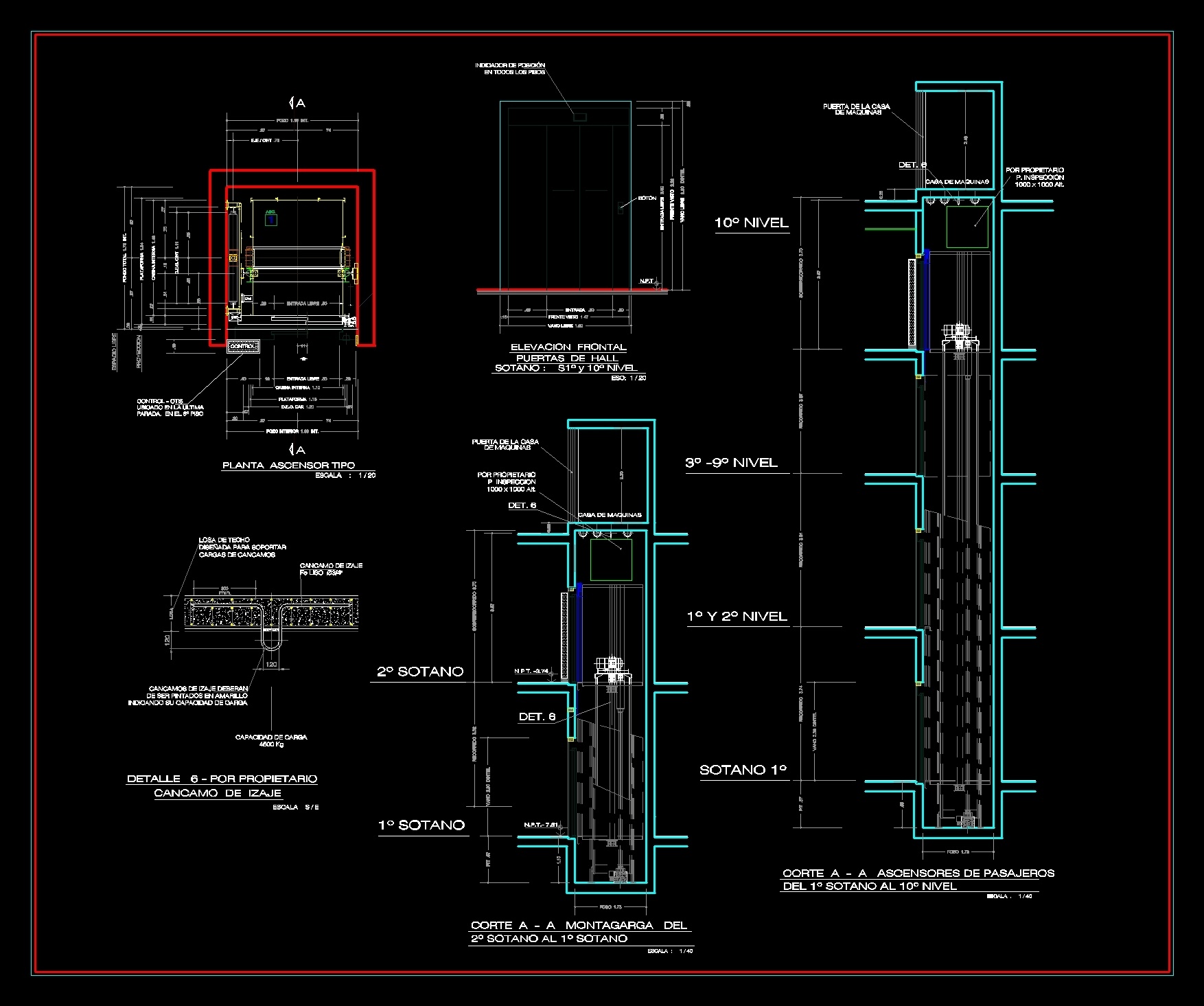 Elevator Details Dwgautocad Drawing Mechanical Design Detailed | My XXX ...