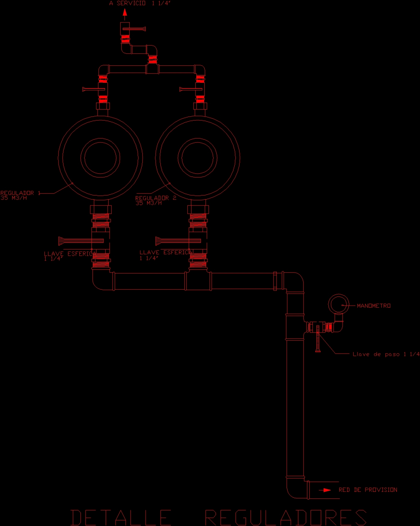 Details Natural Gas Regulator DWG Detail for AutoCAD • Designs CAD
