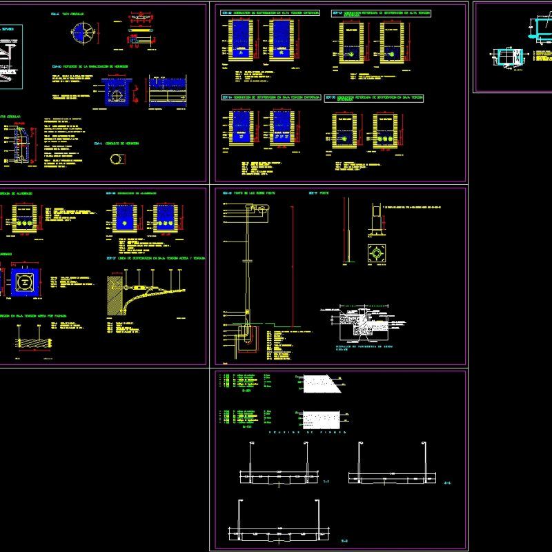 Details Of Electricity DWG Detail for AutoCAD • Designs CAD