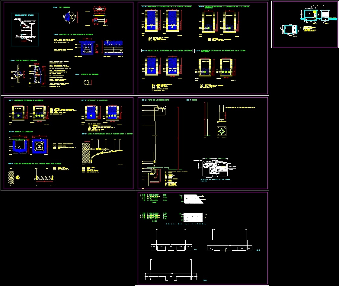 Details Of Electricity DWG Detail for AutoCAD • Designs CAD