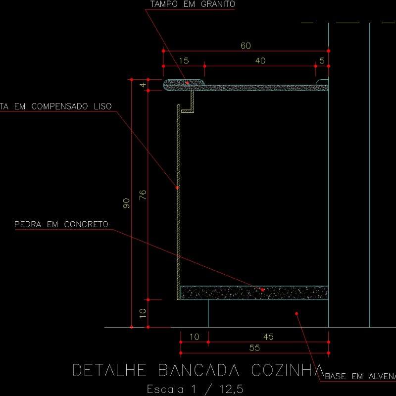 Details Of Kitchen Table DWG Section for AutoCAD • Designs CAD