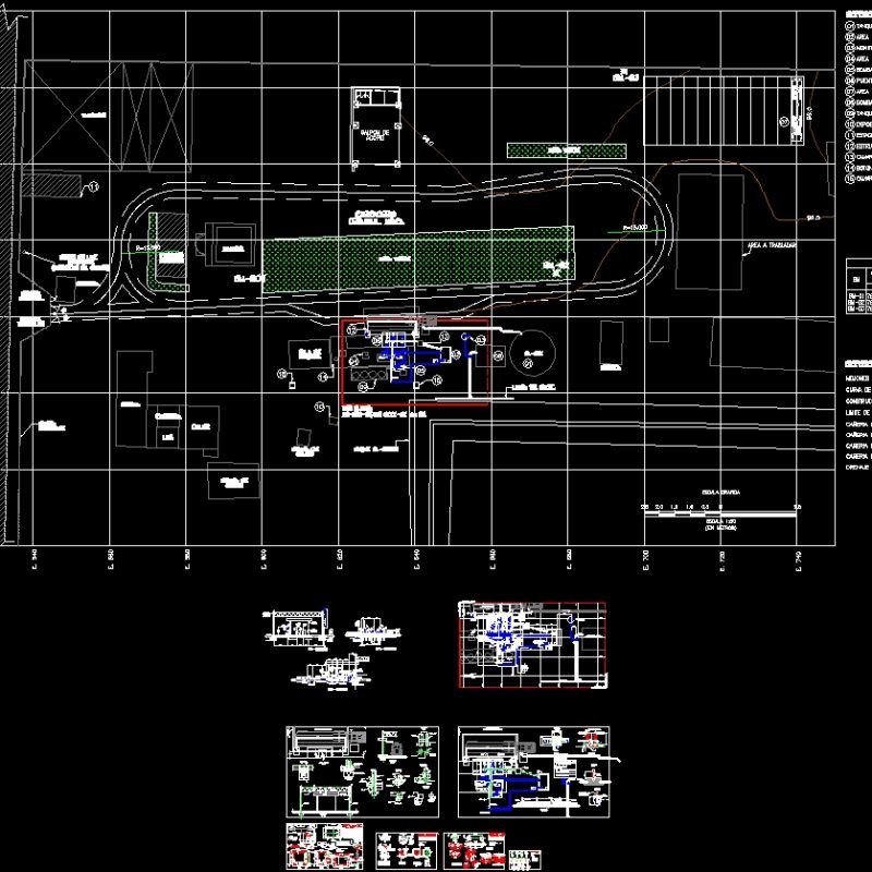 Diesel Terminal Cargadero Arica DWG Block for AutoCAD • Designs CAD