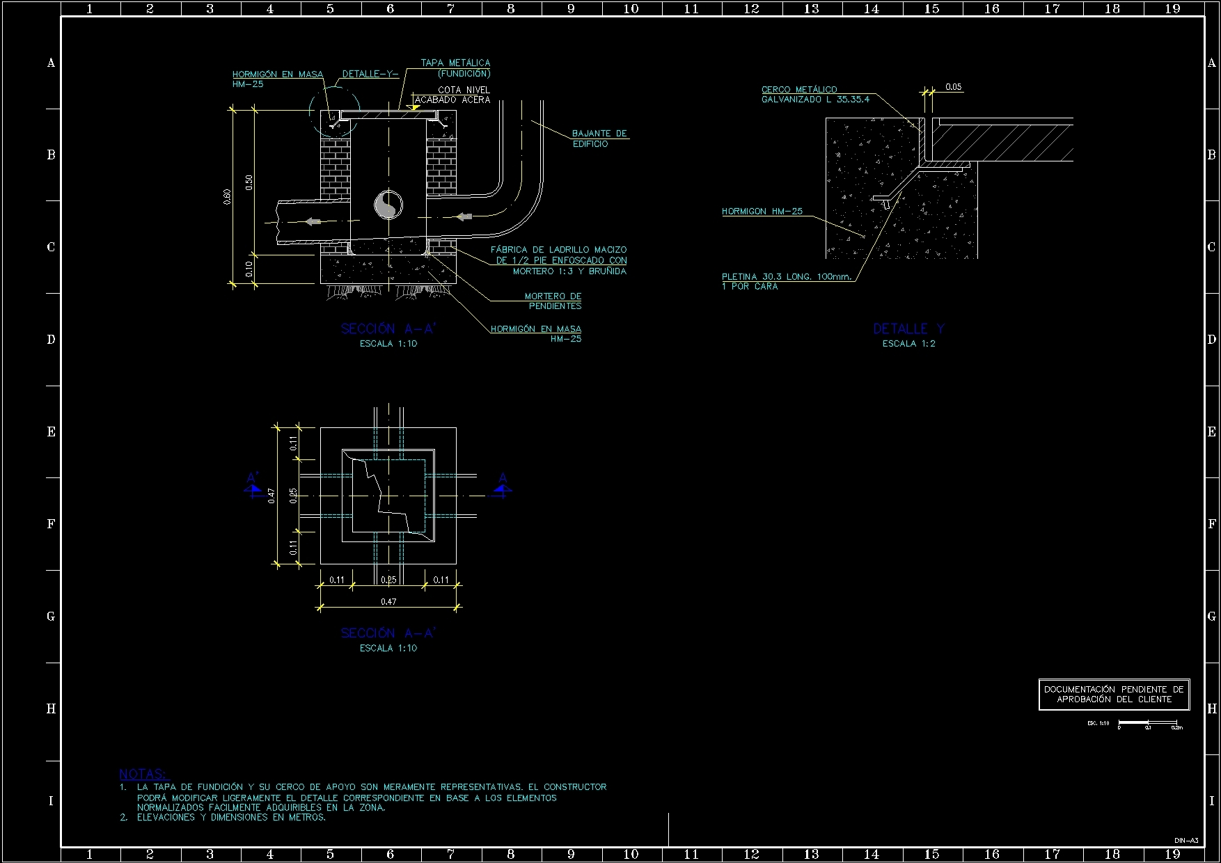 Drains And Manholes Details Dwg Detail For Autocad Designs CAD