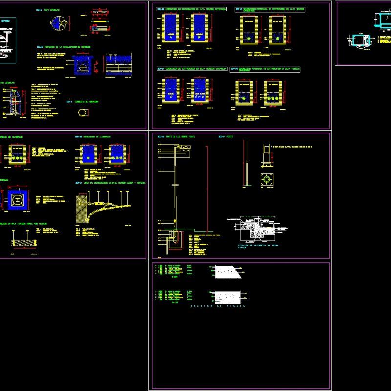 Electrical Laying DWG Detail for AutoCAD • Designs CAD