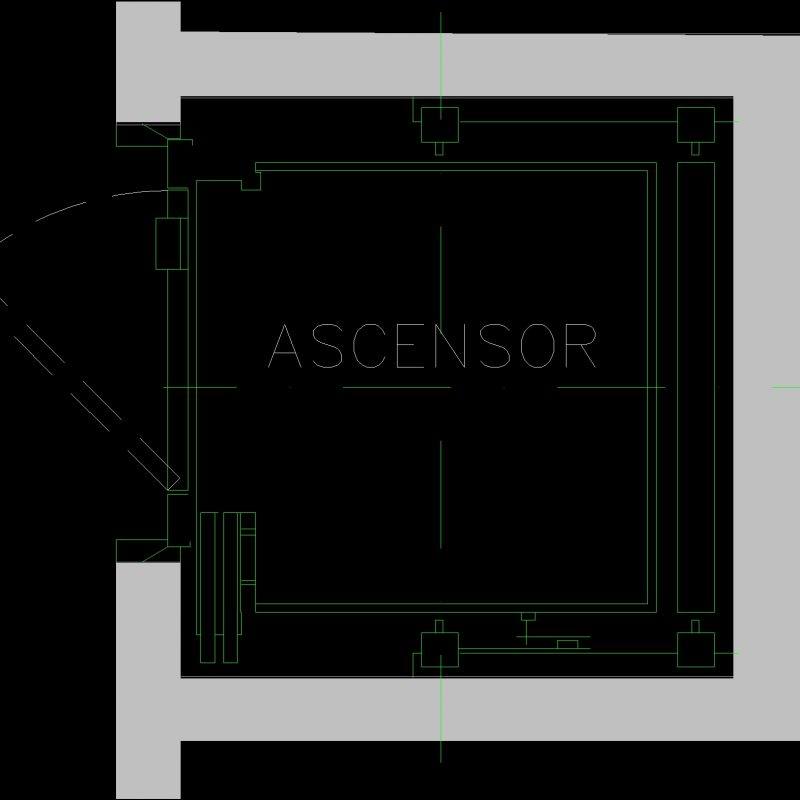 Elevator DWG Block for AutoCAD • Designs CAD