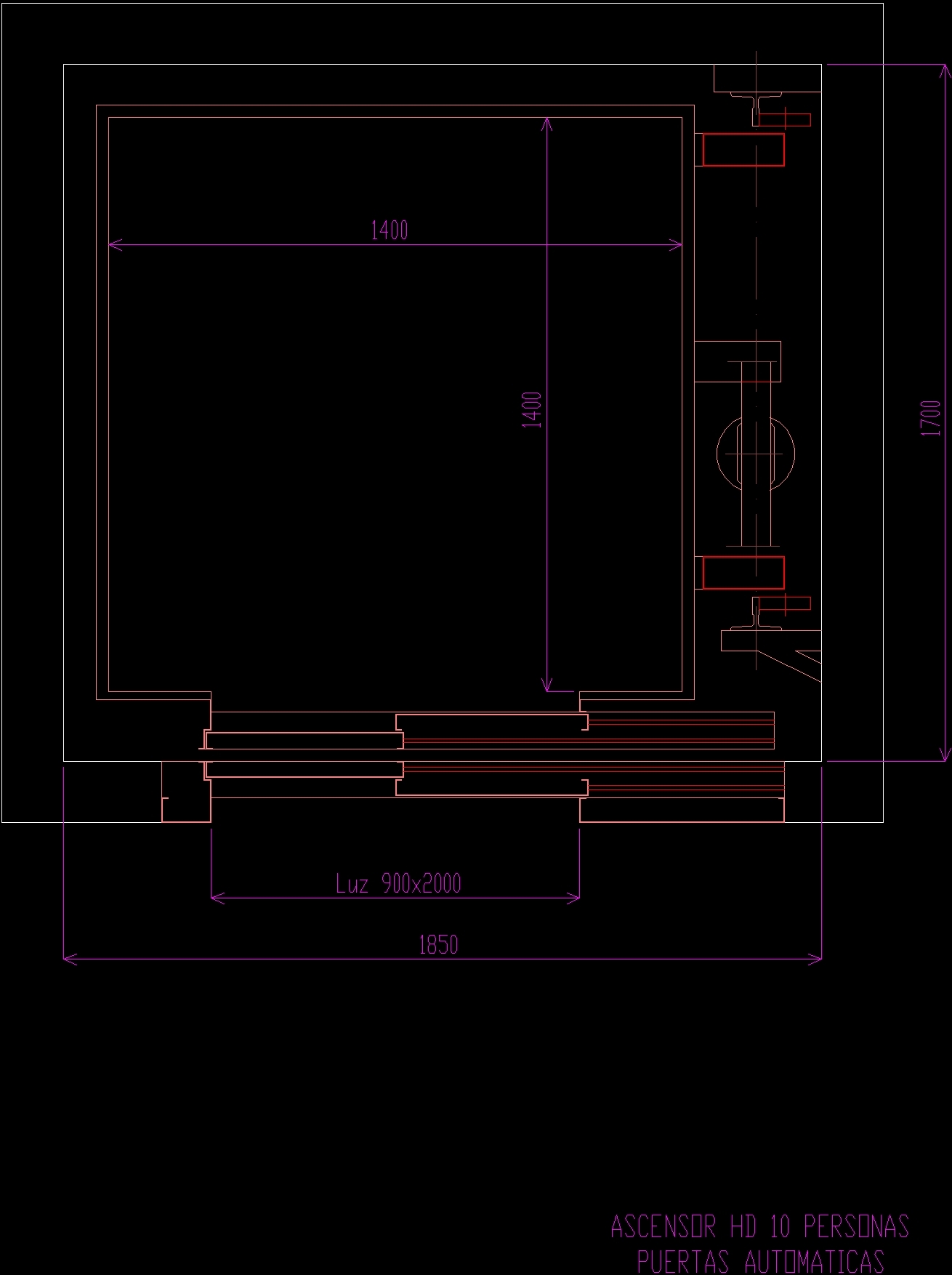 Elevators DWG Block for AutoCAD • Designs CAD