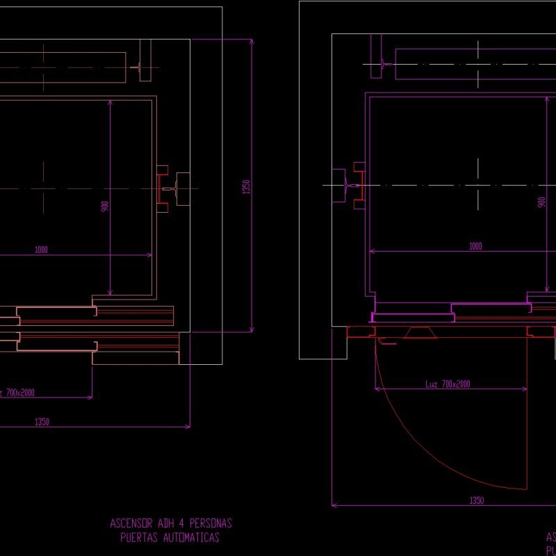 Elevators DWG Block for AutoCAD • Designs CAD