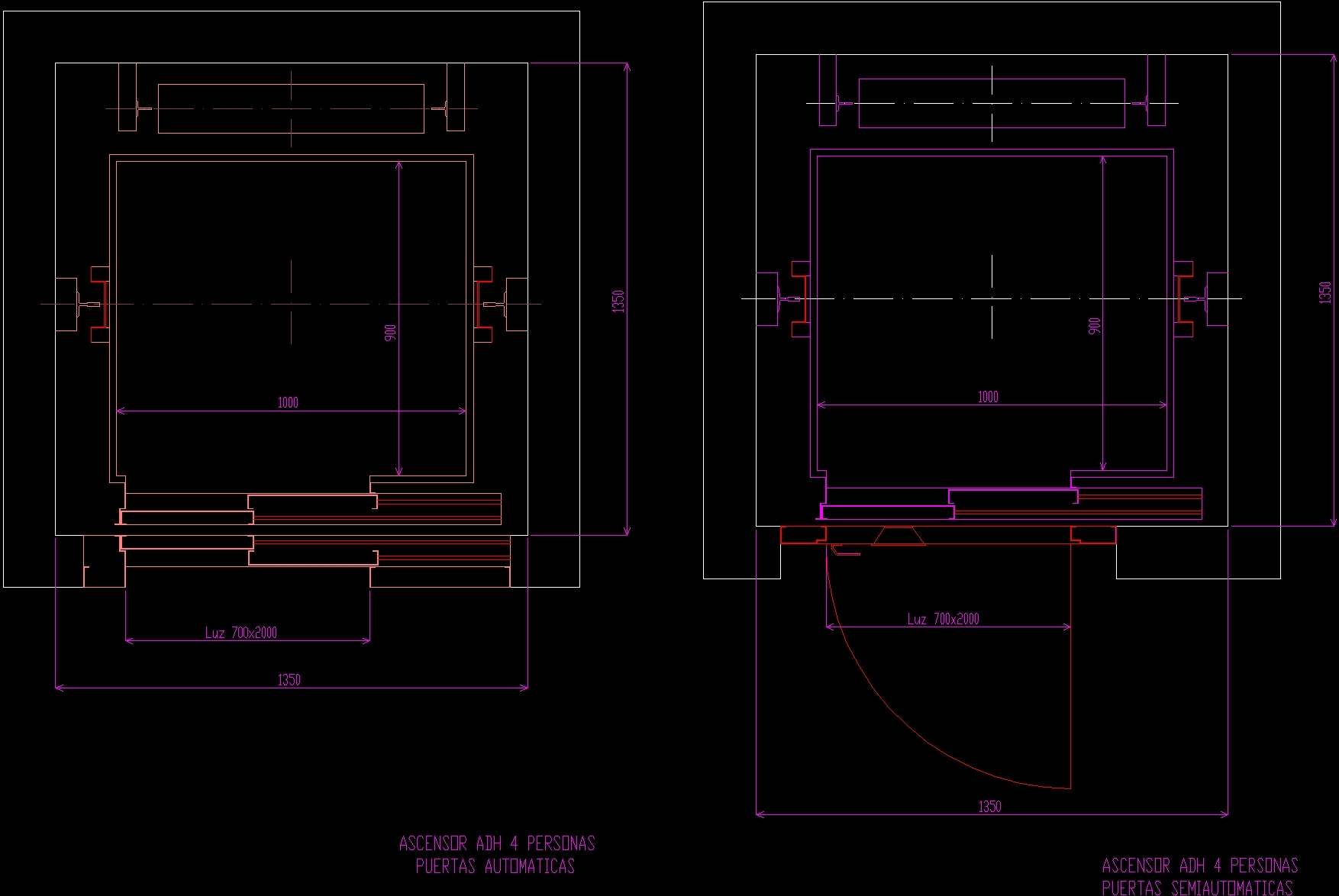  Elevators  DWG Block  for AutoCAD   Designs CAD