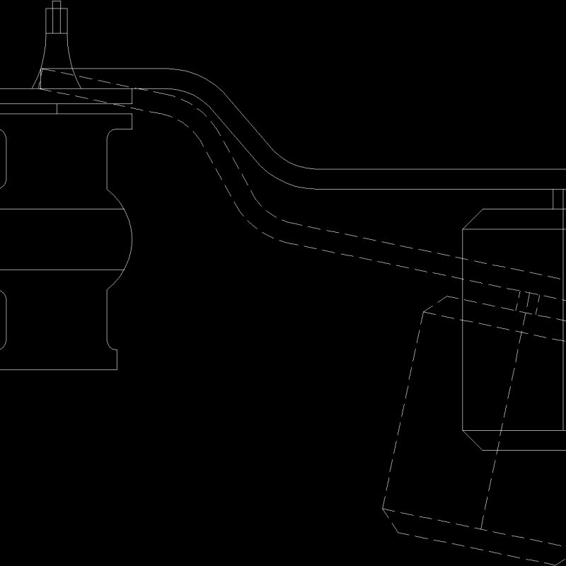 Float Valve 2D DWG Block for AutoCAD • Designs CAD