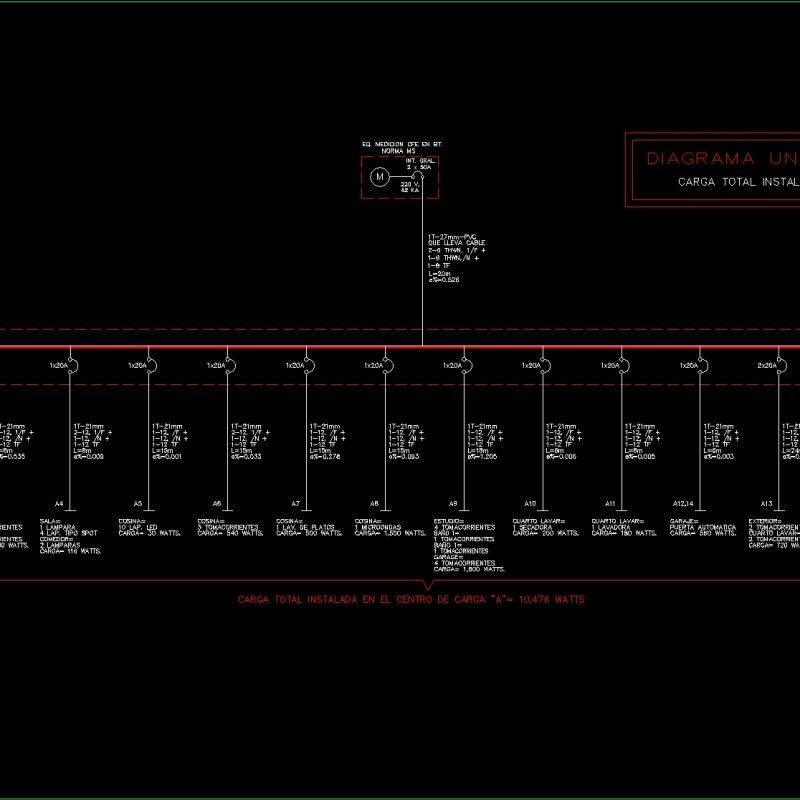 General Line Diagram DWG Block for AutoCAD • Designs CAD