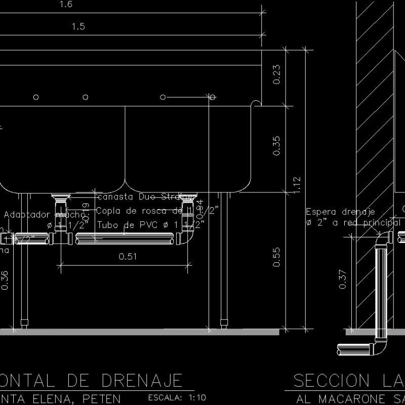 Grease Trap DWG Detail for AutoCAD • Designs CAD
