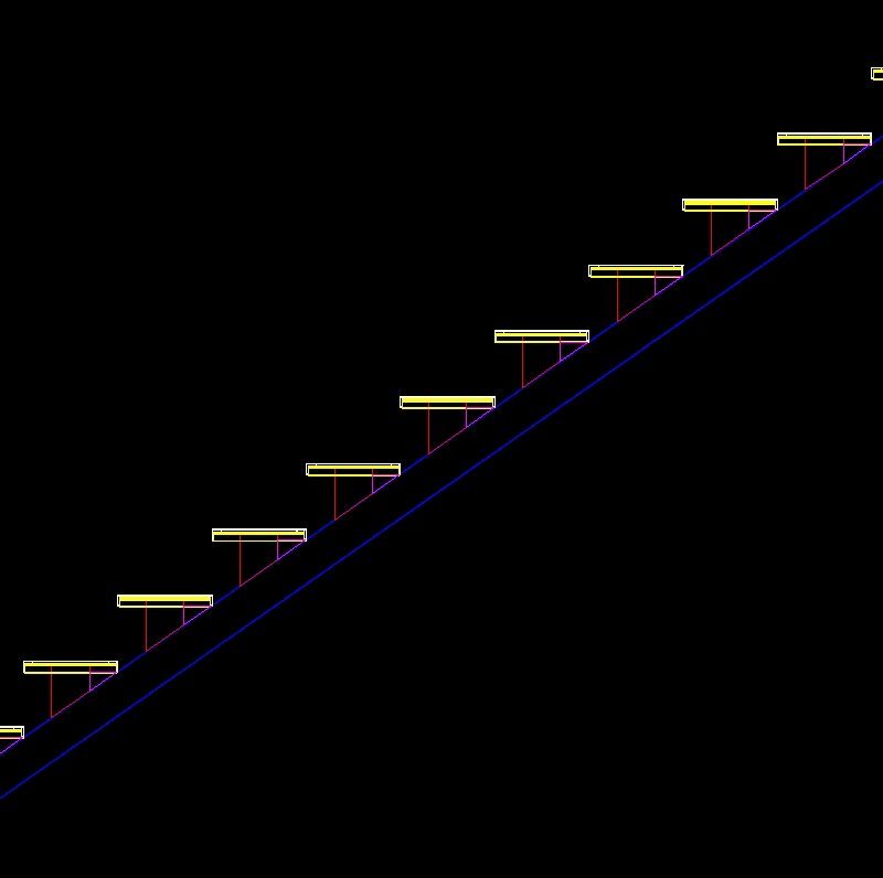 Herringbone Ladder 3D DWG Model for AutoCAD • Designs CAD