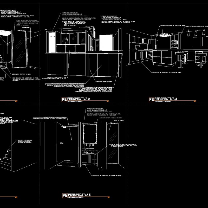 Home Remodeling Room Facilities DWG Model for AutoCAD • Designs CAD