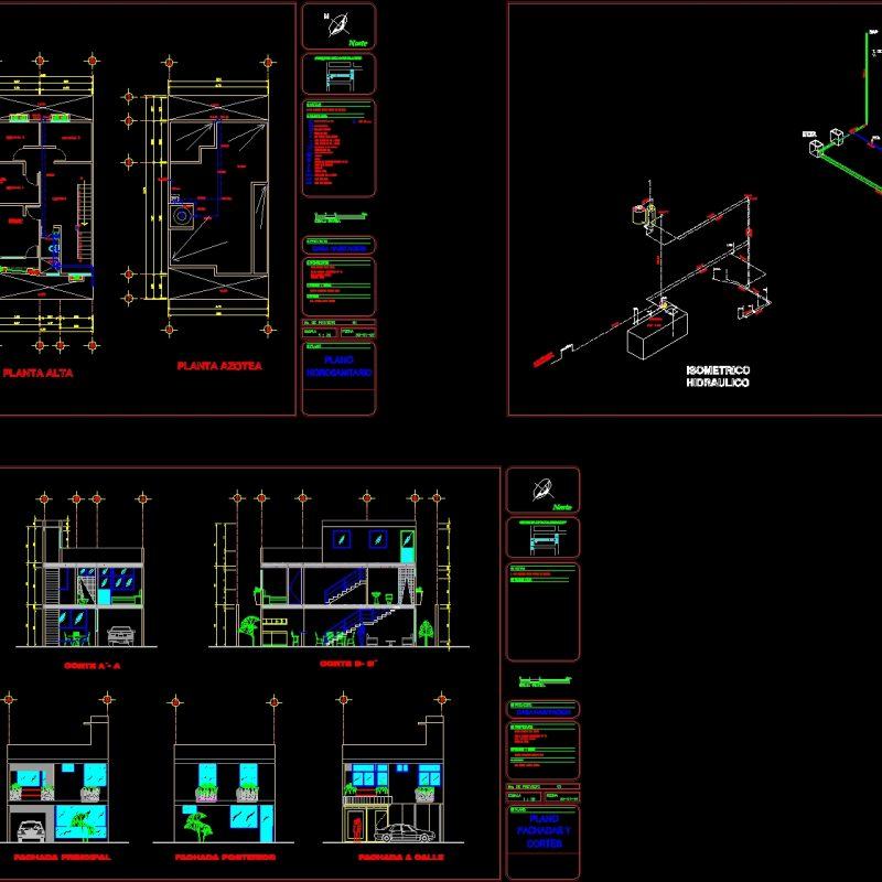 House - Plumbing Project DWG Full Project for AutoCAD • Designs CAD