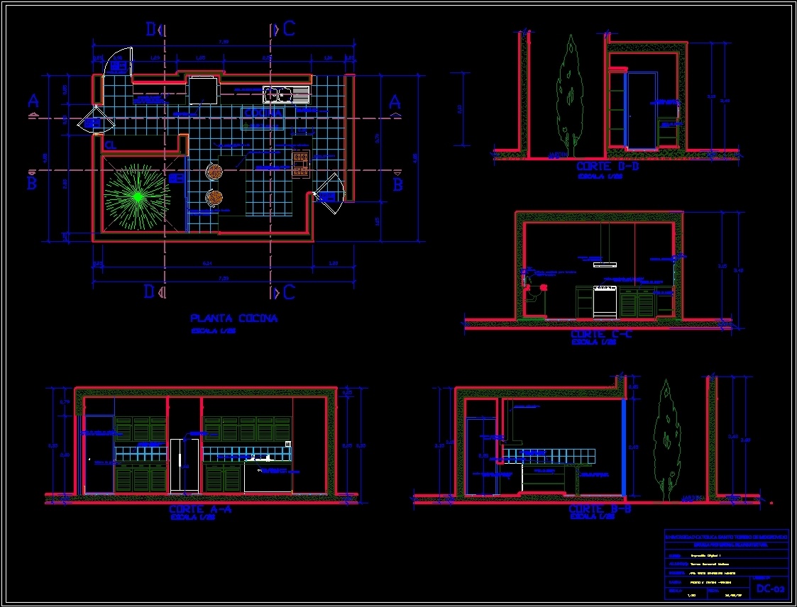  Kitchen  Details  DWG  Detail  for AutoCAD  Designs CAD