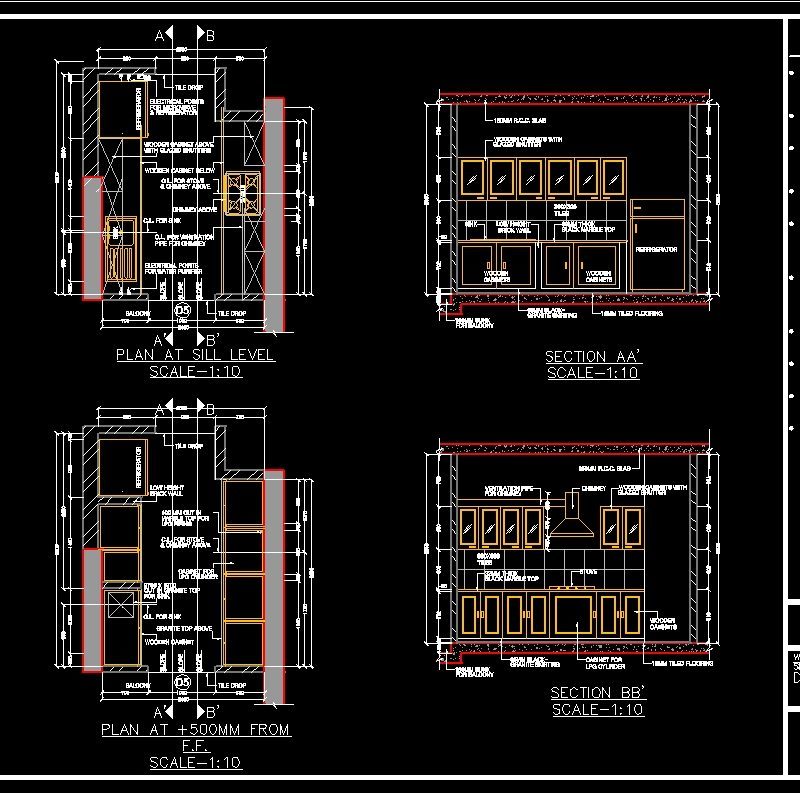 Kitchen DWG Block for AutoCAD • Designs CAD