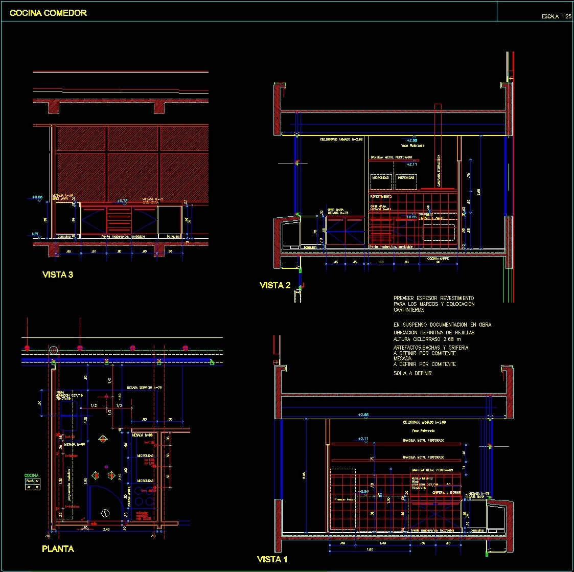  Kitchen DWG  Detail for AutoCAD  Designs CAD