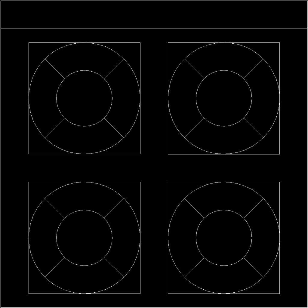 Kitchen Range With Hood DWG Block for AutoCAD • Designs CAD