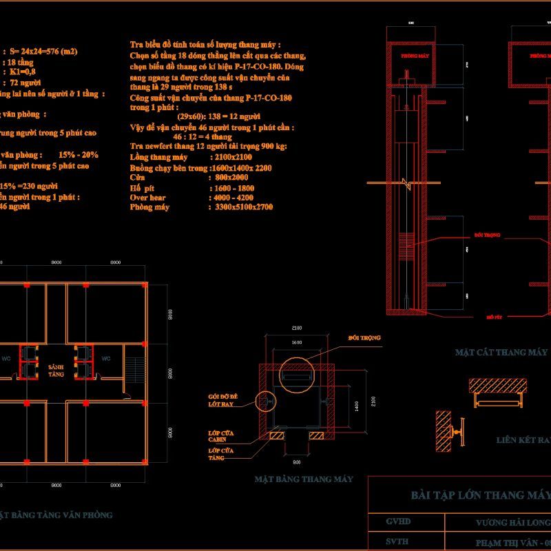 Lifts DWG Block for AutoCAD • Designs CAD