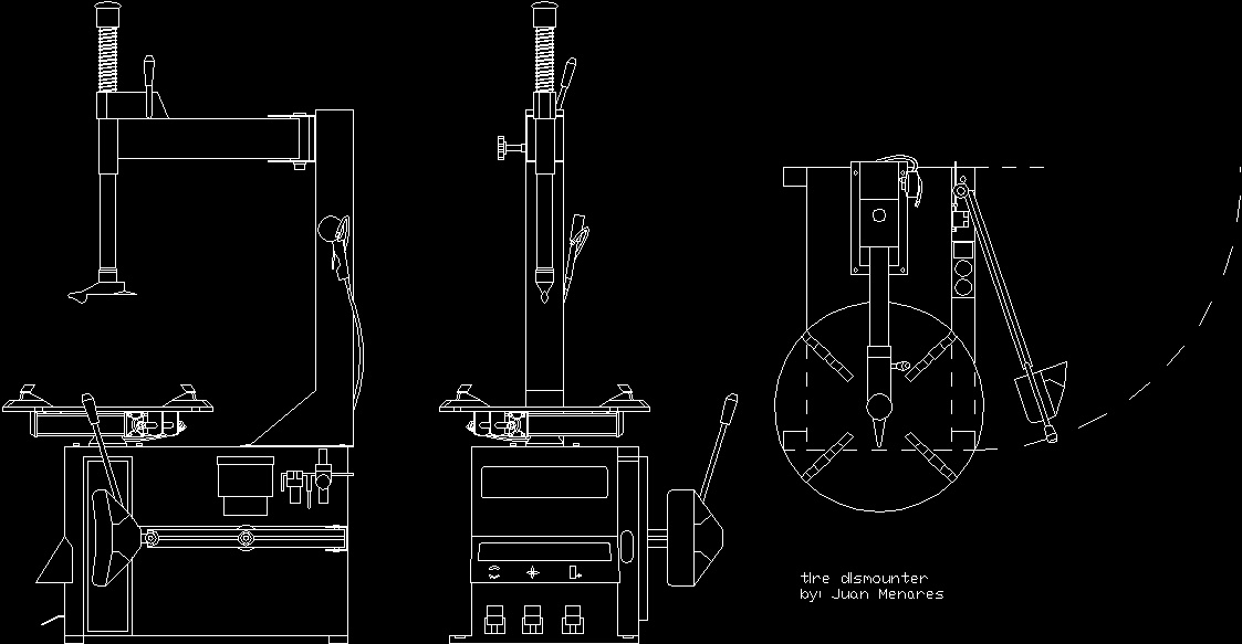 Lubricentro Machines DWG Block for AutoCAD • Designs CAD
