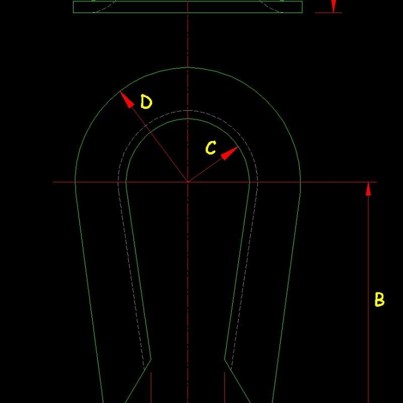 Panel Clip DWG Block for AutoCAD • Designs CAD