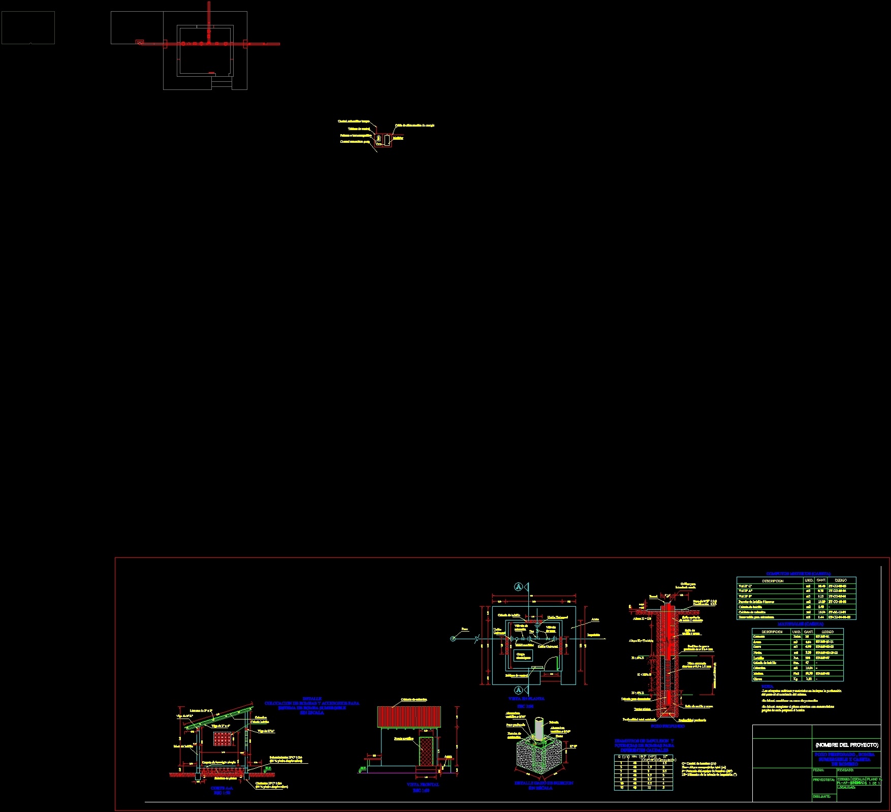 Perforated Well DWG Block for AutoCAD • Designs CAD