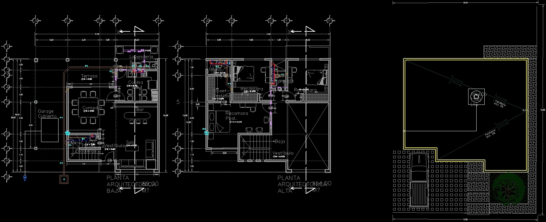 План квартиры в формате dwg