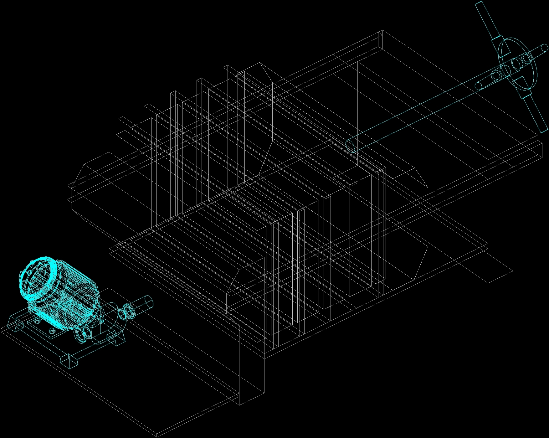 Press Filter 3D DWG Model for AutoCAD • Designs CAD