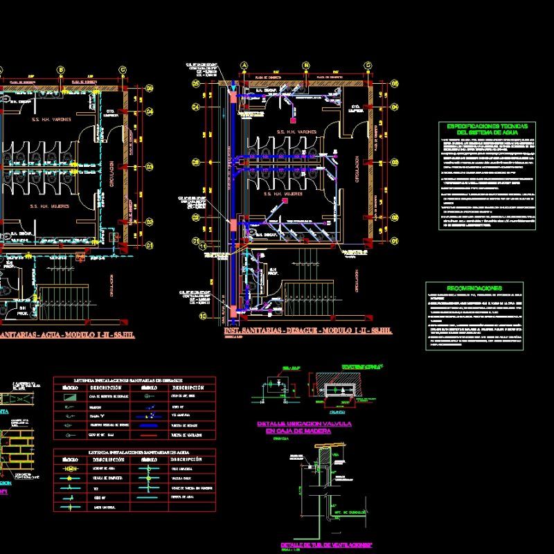 Public Bathroom DWG Detail for AutoCAD • Designs CAD